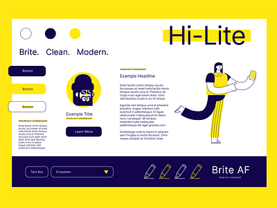 Hi-Lite branding design graphic design ui visual design