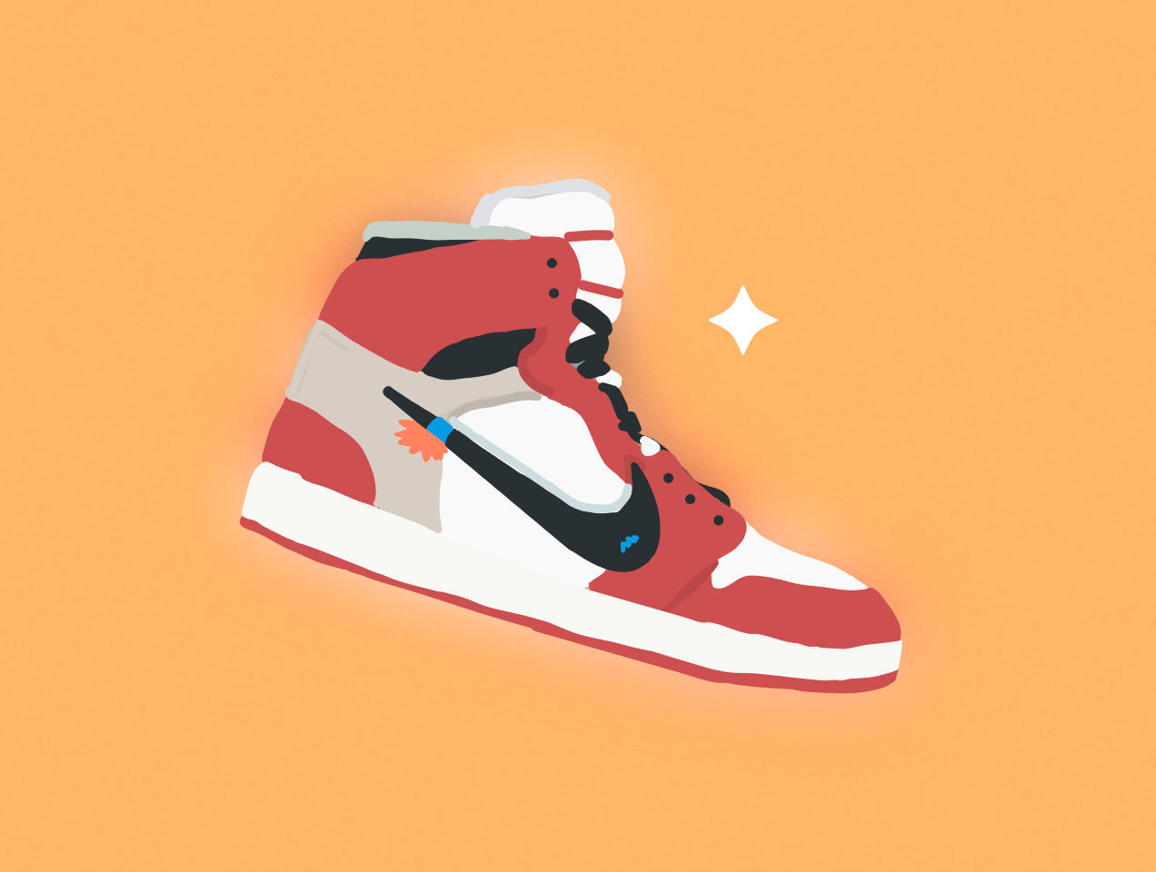 Jordan 1 Off white by Isaac Marta on Dribbble