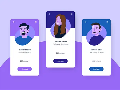 Somnio Avatars with Concept App concept app illustrations mobile app design ui ui design ux design uxui