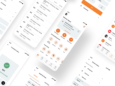 Online payment App design minimal app design ui ui ux uidesign uiux ux ui