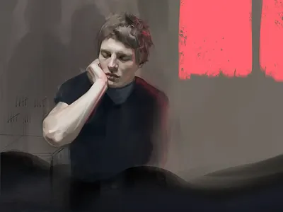 Isolation characters covid19 illustration isolation loneliness pandemia portrait print sketch stay home stayhome