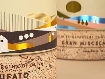 Olivo - Label details 3d art 3d artist 3d render 3d rendering behance bottle label branding cinema4d design foil food food illustration foodpackaging illustration italy label logo octanerender oil packaging design