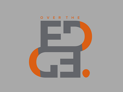 Over the Edge logo development branding cycling design fruita graphic design illustration illustrator logo vector