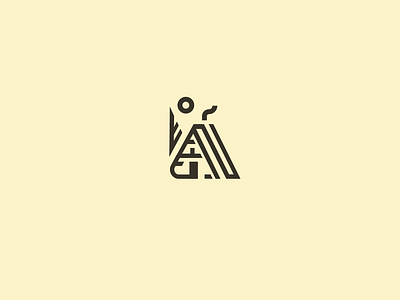 Cabin brand identity branding cabin camping forest graphic design hiking icon line work lodge logo logo design outdoor tree