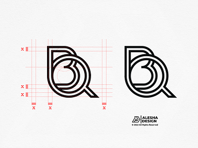 BQ Logo Design b bq brand branding design icon identity illustration initials inspirations logo letter lettering logo logo ideas monogram q qb symbol vector