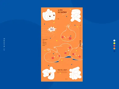 2020-Halloween design illustration poster