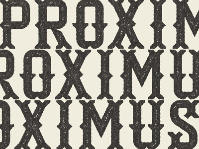 Proximus Tequila Lettering agave branding custom design lettering logo pattern tequila