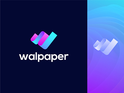 A Letter Logo Design Wallpaper designs, themes, templates and downloadable  graphic elements on Dribbble