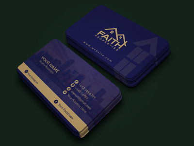 Business Card branding business card business card design card design graphic design professional professional business card unique vector