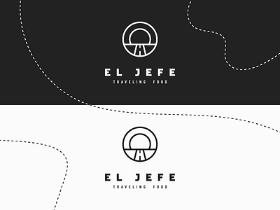 A new restaurant look - Brand identity black white brand design brand identity branding design logo logotype restaurant restaurant logo travel traveling typogaphy