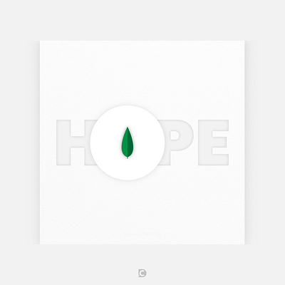 HOPE creative design designagency designsprint graphicdesign illustration inspiredesign logocreation logodesign logoinspiration naturedesign whiteshades