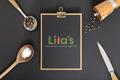 Lila's branding design flat graphic design illustration illustrator logo minimal typography vector