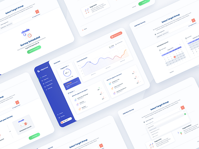 Enterprise Product Design - Survey dashboard enterprise enterprise app enterprise software enterprise ux illustration questions saas survey ui ui ux ui desgin webapp