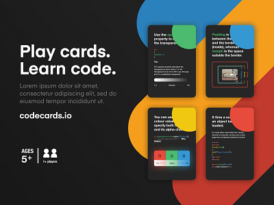 Code Cards Box box brand cards code