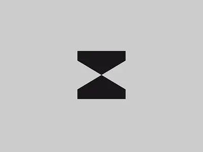 Józef Kieraś Logo black focus identity logo symbol triangle triangles