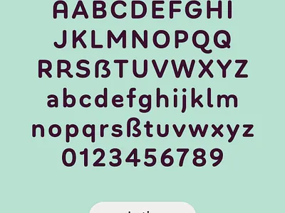 Bouba Round — Basic Glyphs arrows cyrillic design editorial greek hvd hvdfonts icons latin round rounded screen type typedesign typefamily typo typography ui ux variablefont