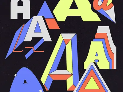 a A a A a A animation branding design icon illustration kinetic typography logo motion shadow typography ui