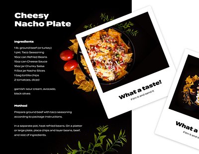 Daily UI #041 - Recipe
