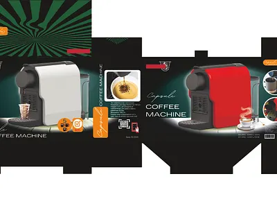 Black Box packing 12 branding design illustration vector