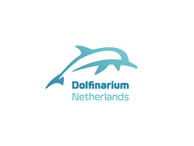 Dolfinarium Netherlands / logo proposal 🐬 animal brand branding design designer dolphin icon identity logo logodesign logodesigner mark modern netherlands water