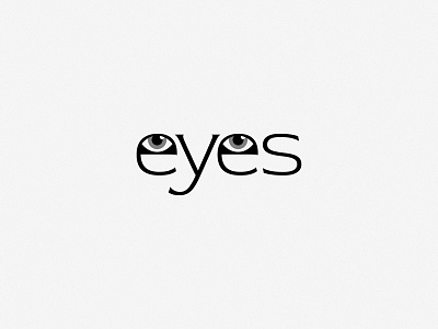 Eyes logotype design eyes eyes logo graphic design illustrator logo logo design logo designer logodesign logodesigner logotype type typo typography vector