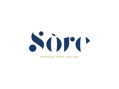 Sòre brand design brand identity branding logo logo design logotype typography vector