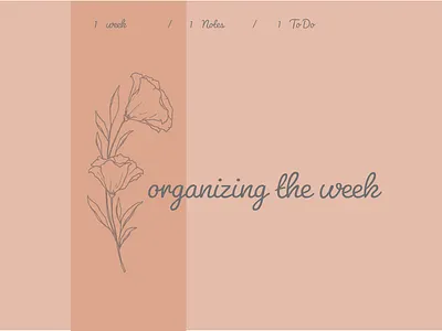 organizing the week calendar calendar design design organizing organizing the week stickerspub the week typography week