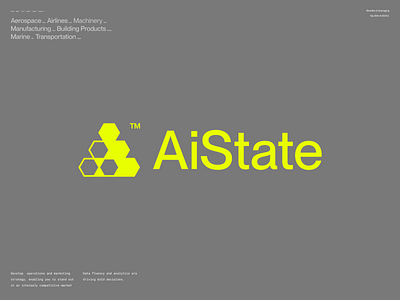 AiState Branding ai brand branding data design exploration graphics identity illustration imagery language lines logo mark simple symbol system tech technology ui