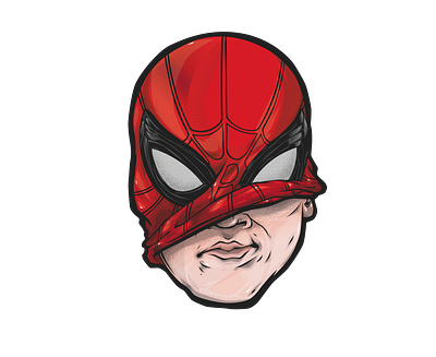 SPIDEY illustration illustrator pentool vector vectorart