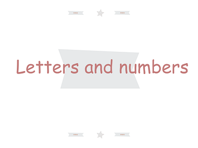 Letters and numbers calendar calendar design design icon letters and numbers typography