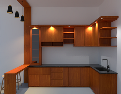 3D Kitchen Design - Interior Design 3d interior design kitchen design