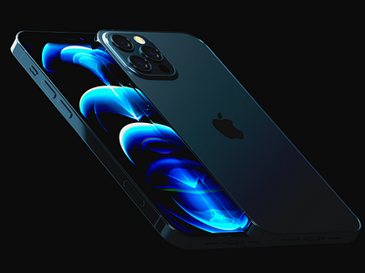 iPhone 12 pro 3d model 3d 3d animation animation c4d cinema4d design iphone 12 pro materials