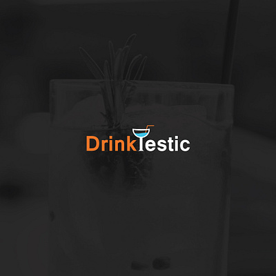 DrinkTestic Logo brand design brand identity business logo clean concept custom logo design flat icon logo design logo designer logotype modern monogram simple typogaphy