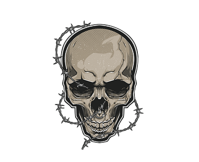 REMNANT adobe adobe illustrator illustration illustrator pentool skull vector