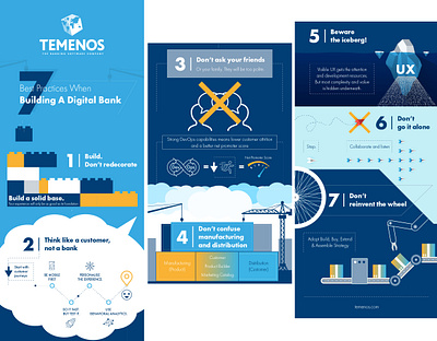 7 Best Practices infographic branding corporate creation creative digitalart flat infographic