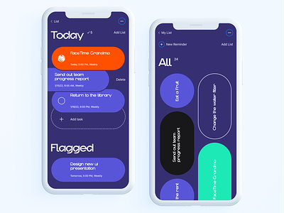 Task Manager Concept app appconcept application clean ios management manager map mobile mobileui reminderapp task todoapp todolist ui ux