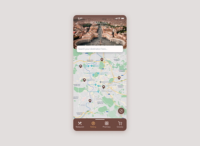 Daily UI day 29 app design flat ui