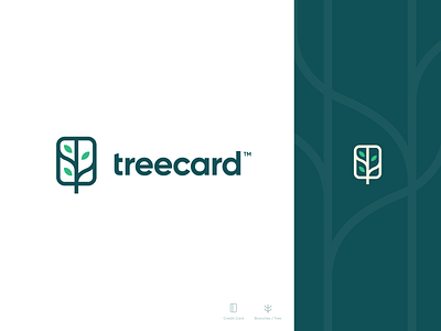 Treecard Logo by David Kovalev for Unfold on Dribbble
