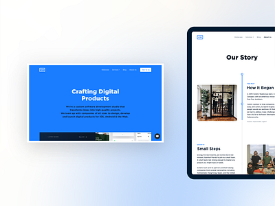 Coletiv – Website coletiv desktop responsive ui web web design website