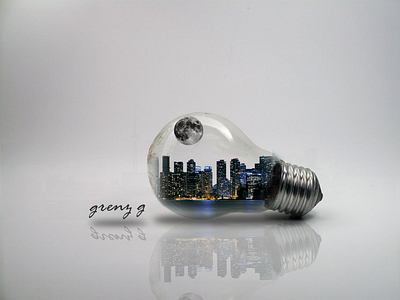 City light bulb