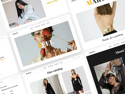 Ecommerce Landing Page clothe clothing brand design e commerce design e commerce shop ecommerce ecommerce business ecommerce landing page fashion ecommerce website online shop online store product product design shop ui design web design web design landing page