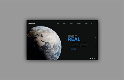 Make it Real - Webdesign design ui vector web webdesign website