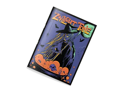 The Zwilight Tone Zine #03 halloween halloween design magazine print spooky witch zine zines