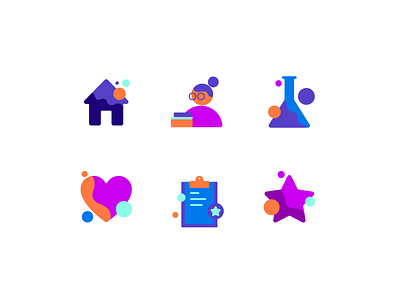 SplashLearn iconography branding education icon icon set iconography icons learning school