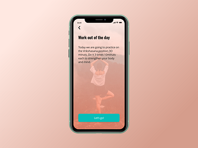 Daily UI challenge 062 adobe xd adobexd app daily ui dailyui design fitness app mobile ui ui challenge ux ux design uxdesign uxui workout app