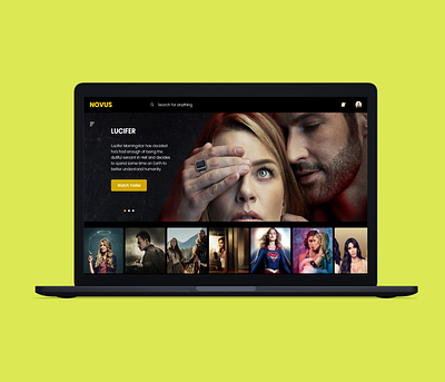 TV series & Movies web app adobexd auto animate tvseriesapp ux ux design uxui webapp webapplication