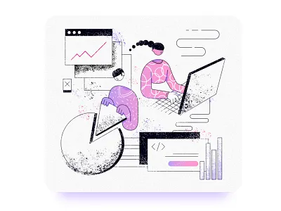 Diagamming coding diagramming illustration illustrator cc newsletter photoshop cc synergycodes vector