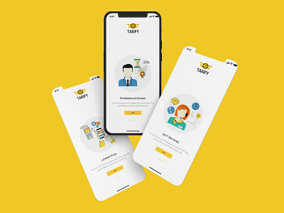 Taxify - Booking Mobile App admin app application apps book booking branding creative design logo mobile modern taxi ui uiux ux uxdesign