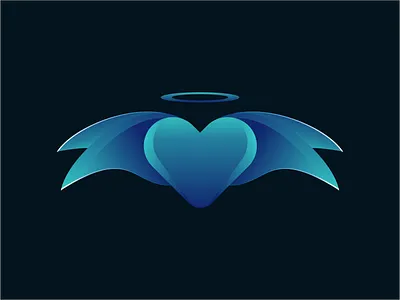 Angel of Love brand branding creative creative logo identity logos symbol