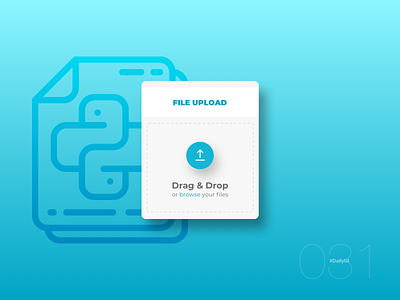 File Upload | Daily UI - 031 clean design clean ui daily daily ui 031 dailyui dailyuichallenge design digital file file upload simple uidesign